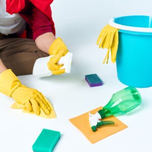 wiping floor