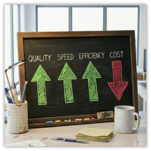 chart showing low costs